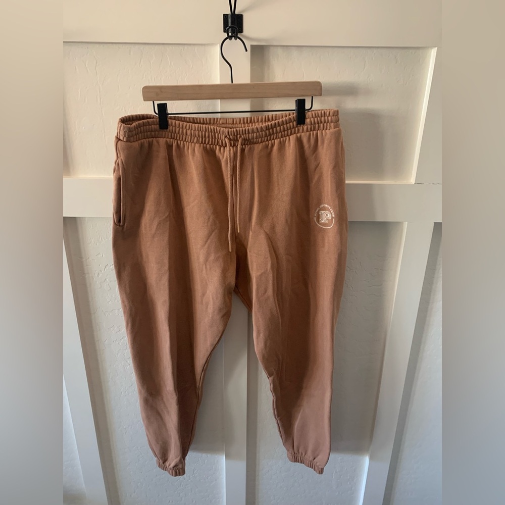 Pink by Victoria's Secret Tan Jogger Pants